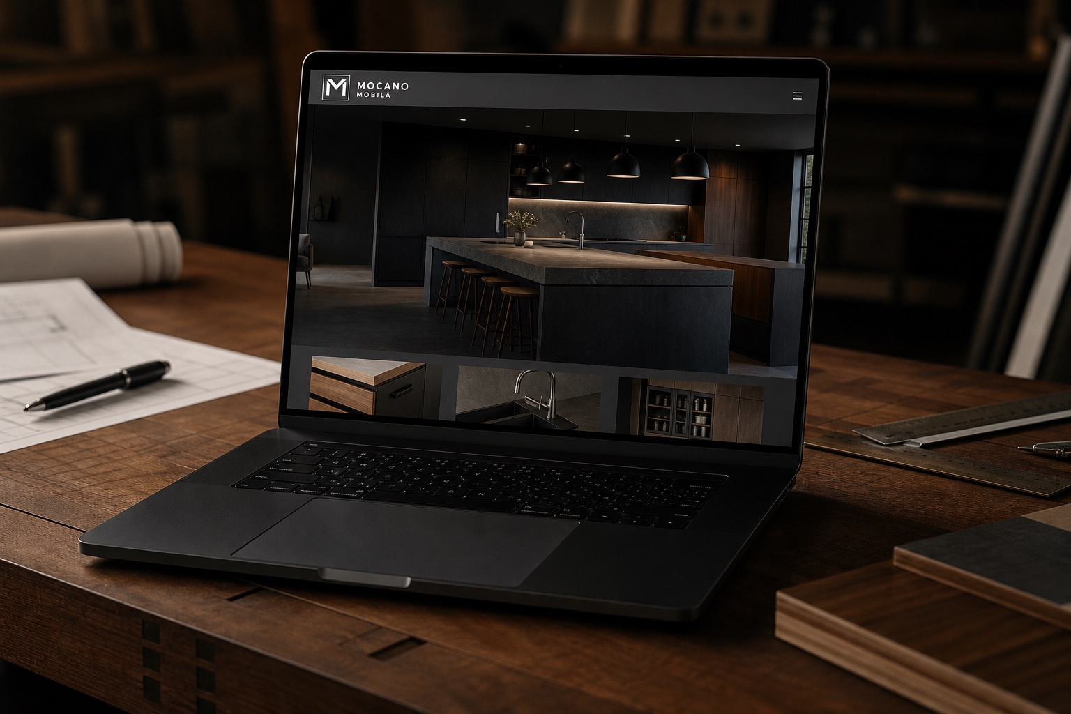 Mocano Mobilă — Custom Furniture project screenshot